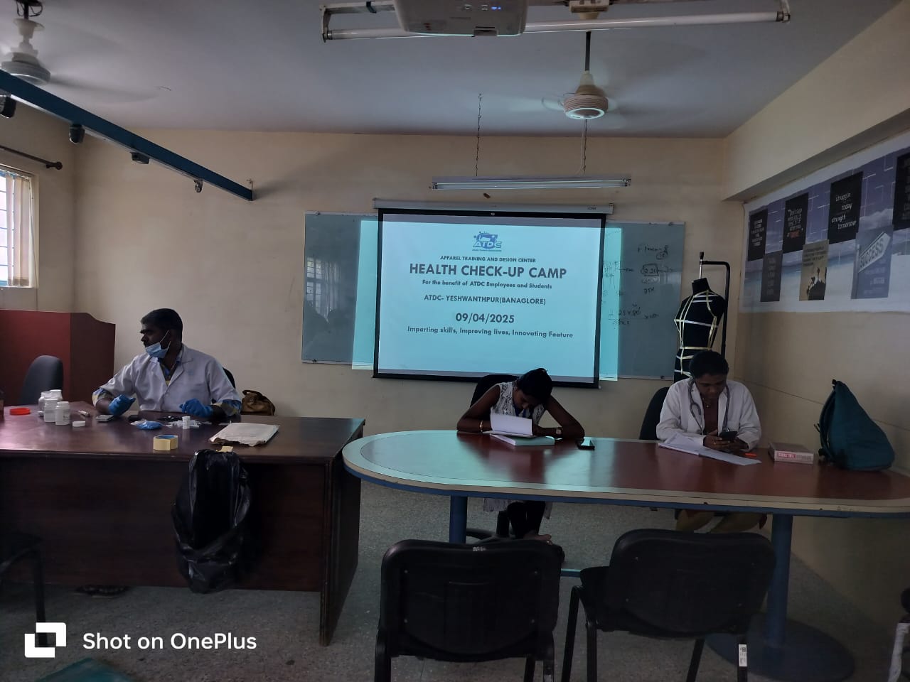 Health Camp was conducted at ATDC Bangalore. 9 April 2025 - ATDC