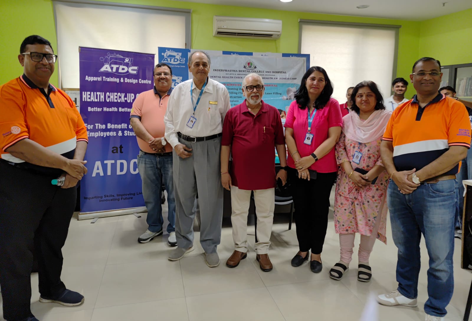 ATDC Gurugram successfully organized a Free Health Check-up Camp. - ATDC
